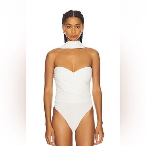 The Shuri Bodysuit in Ivory